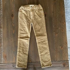 Mimi & Maggie tan corduroy jeans. Size 6. Adjustable waist. Excellent condition